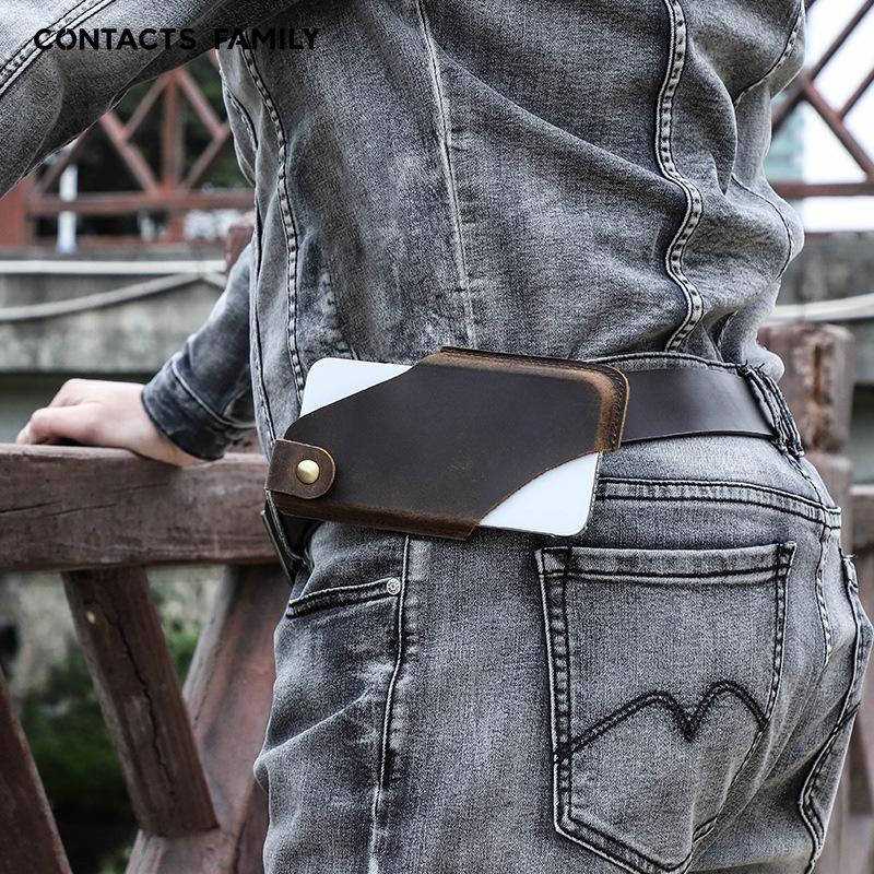 Leather Wedding Anniversary Gifts, iPhone 16 Pro Max Leather Phone Holster