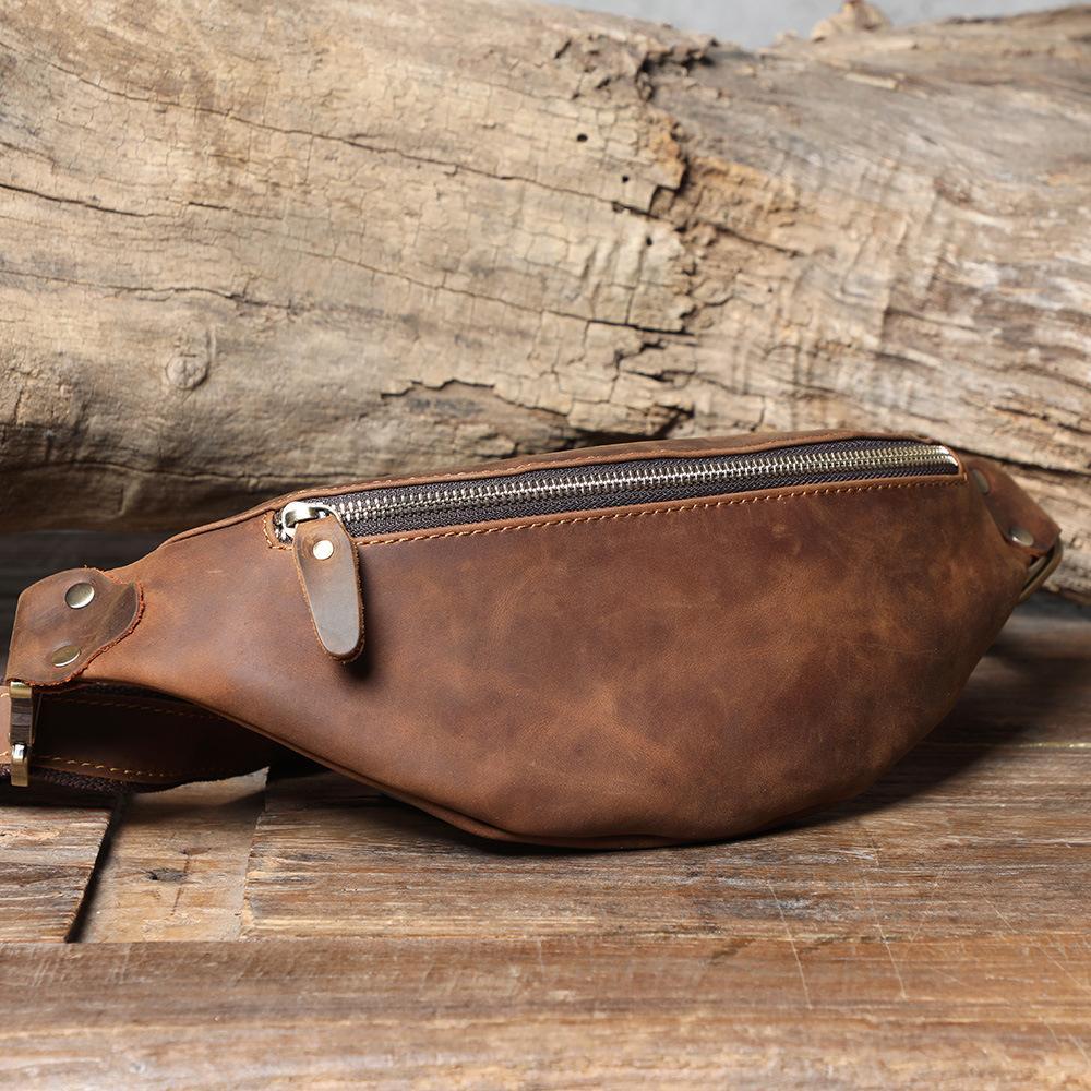 Leather Anniversary Gifts For Him, Chest Bag