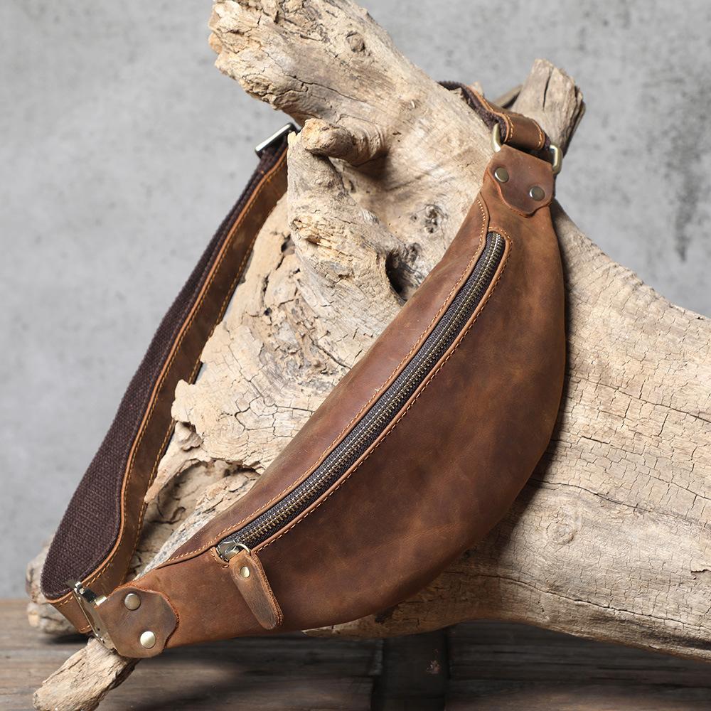 Leather Anniversary Gifts For Him, Chest Bag