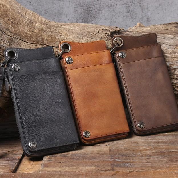Leather Anniversary Gifts, Leather Bifold Wallet