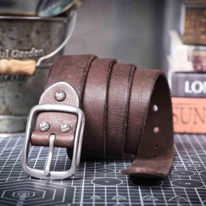 Leather Anniversary Gifts, Personalized Leather Belts