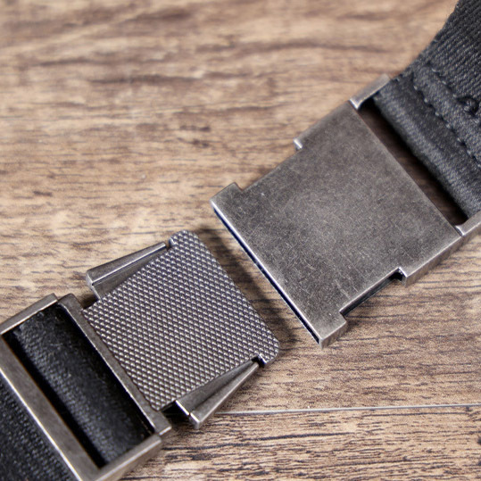 Black Leather Crossbody Bag - Motorcycle Phone Chest Pack YH0111