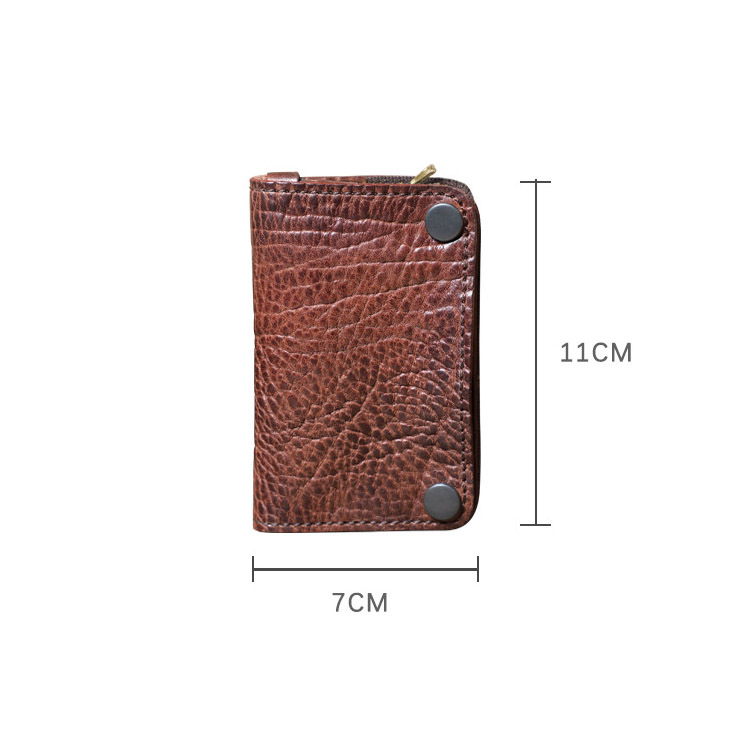 Leather Car Key Cover & Card Holder - 3rd & 7th Anniversary Gift