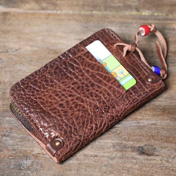 Leather Car Key Cover & Card Holder - 3rd & 7th Anniversary Gift