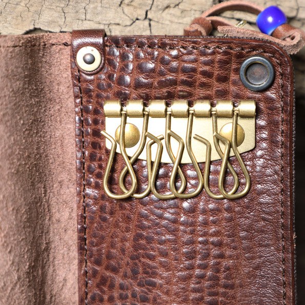 Leather Car Key Cover & Card Holder - 3rd & 7th Anniversary Gift