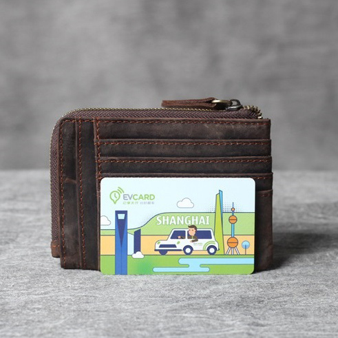 Large Capacity Card Holder Wallet – 15+ Slot Organizer with Coin Pocket (Dark Coffee)ZY1083