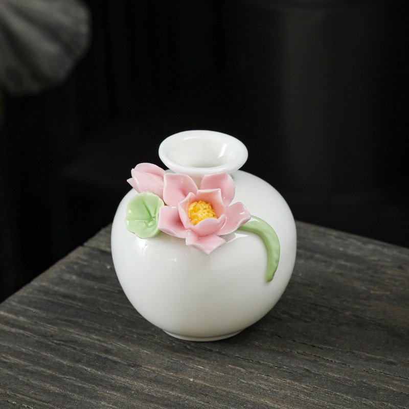 Mini Ceramic Vase, Handmade Ceramic Flower Vase Home Decoration, Best Gift for Her