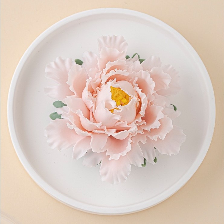 Handmade Common Peony Ceramic Flowers Aromatherapy Set, High-End Home Fragrance Ornaments, Best Valentine's Day, anniversary, Mother's Day Gifts