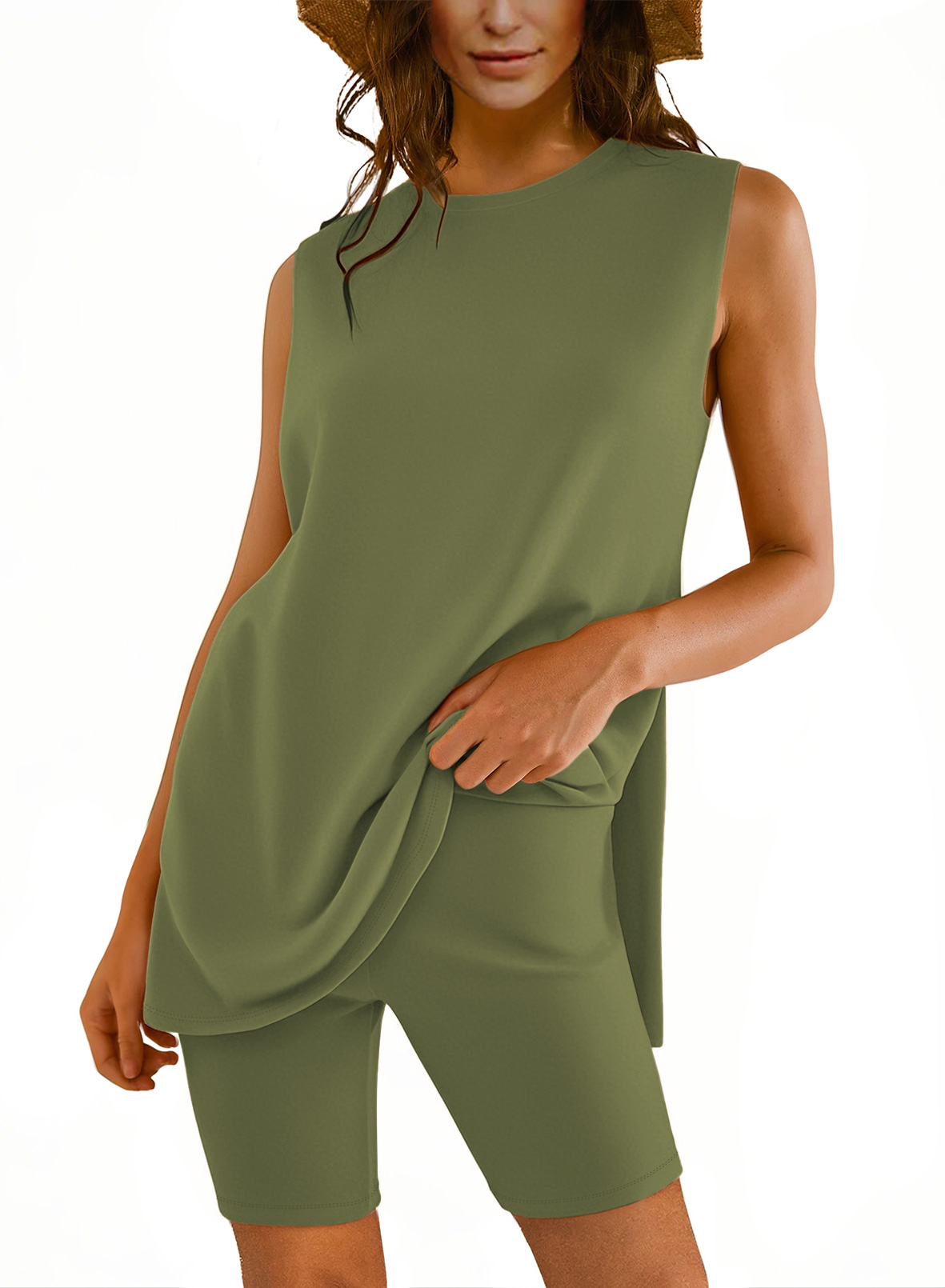 Women Two Piece Short Set 25SS07