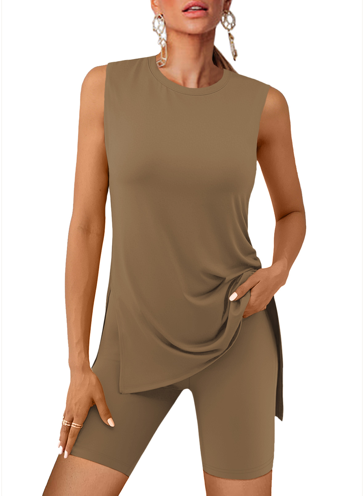 Women Two Piece Short Set 25SS07