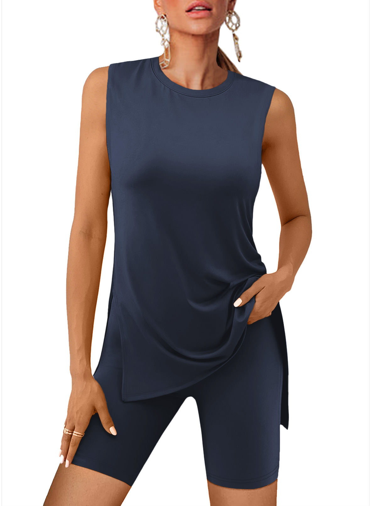 Women Two Piece Short Set 25SS07