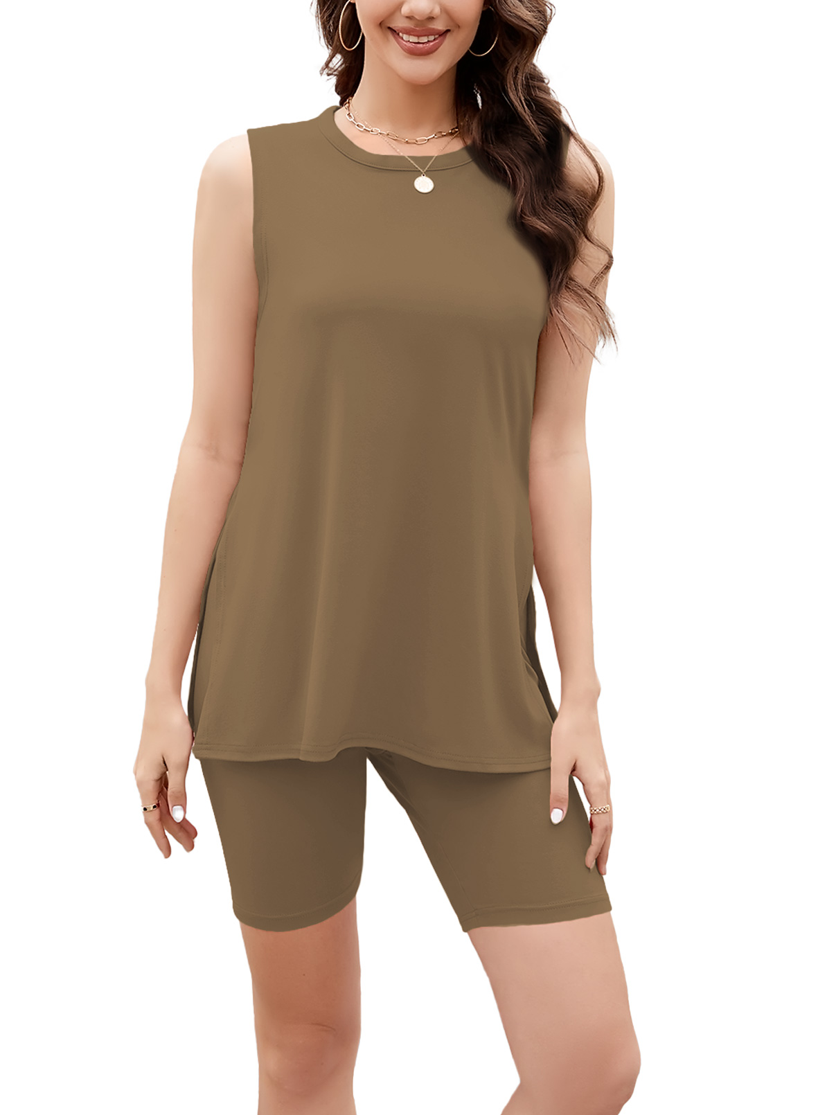 Women Two Piece Short Set 25SS07