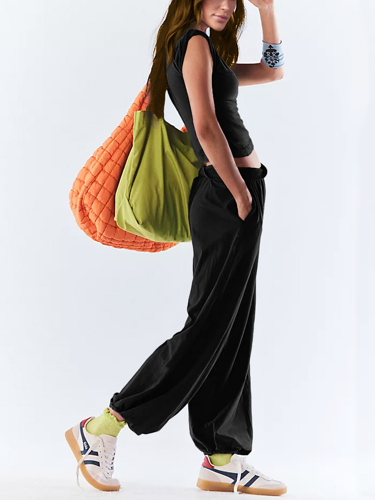 Women 2 Piece Outfit Set Longewear 25SS02