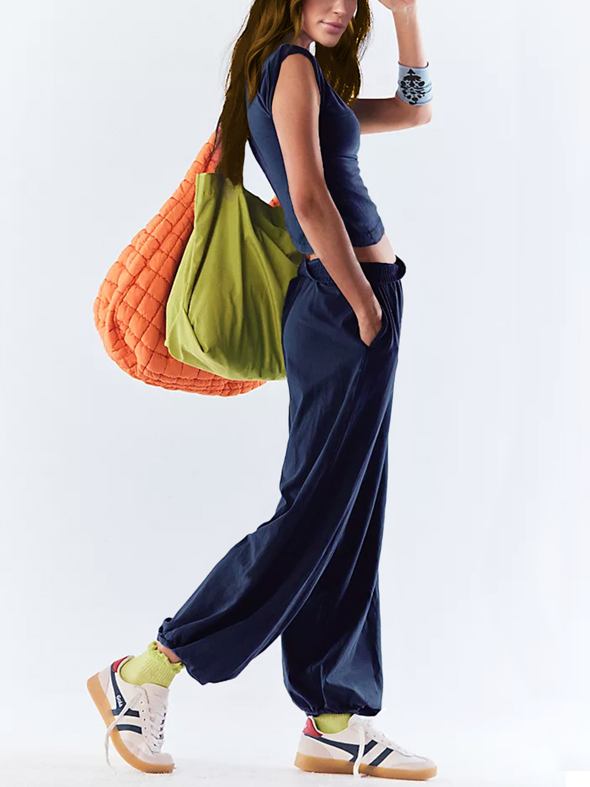 Women 2 Piece Outfit Set Longewear 25SS02