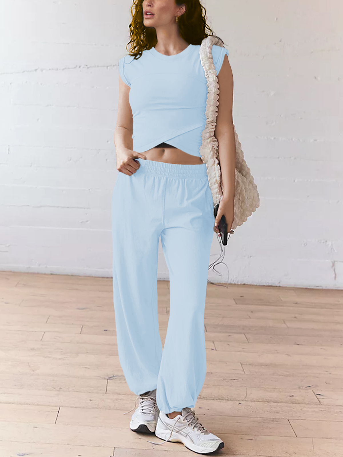 Women 2 Piece Outfit Set Longewear 25SS02