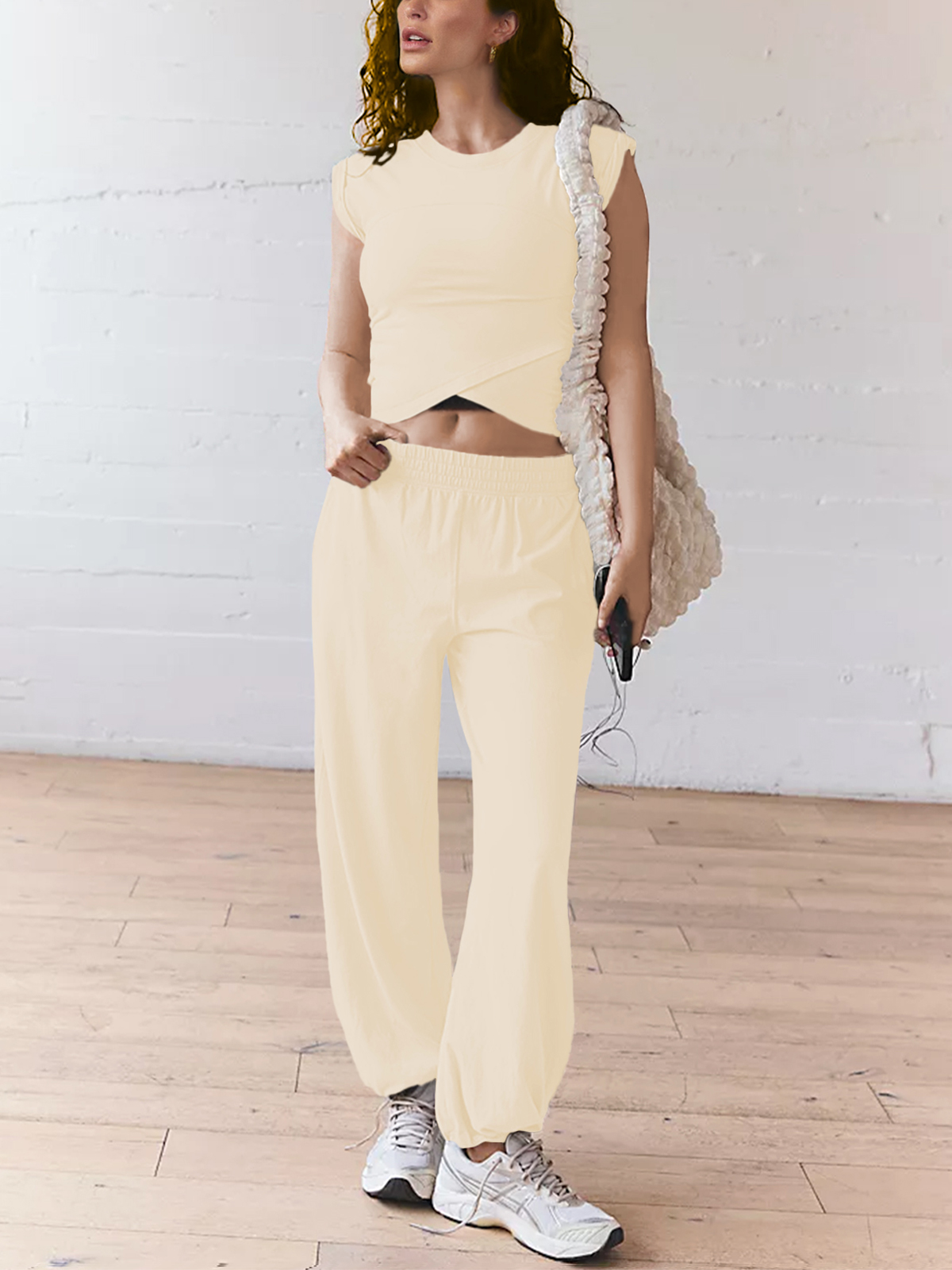 Women 2 Piece Outfit Set Longewear 25SS02