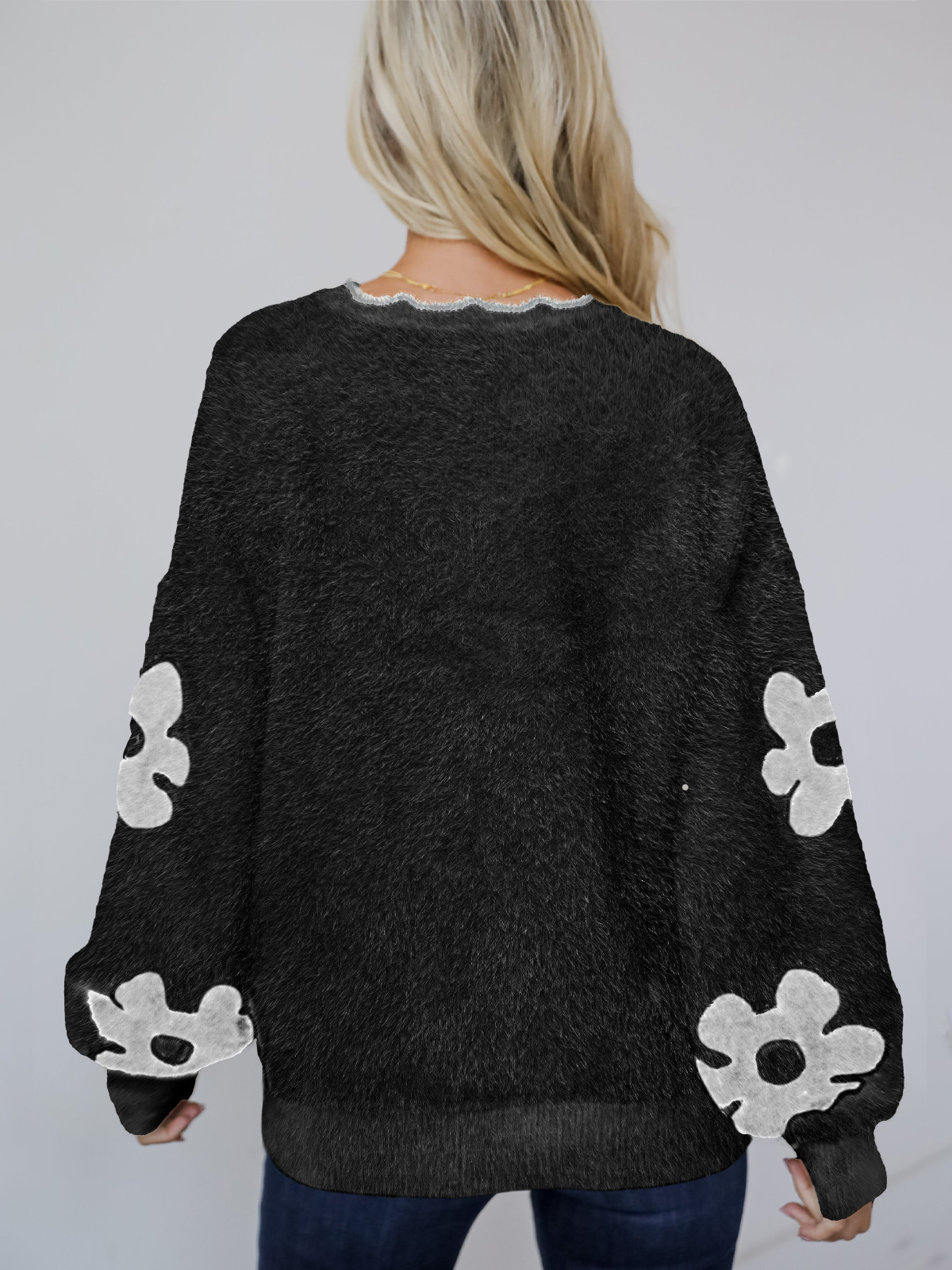 Women's Knit Pullover Jumper Top 252314