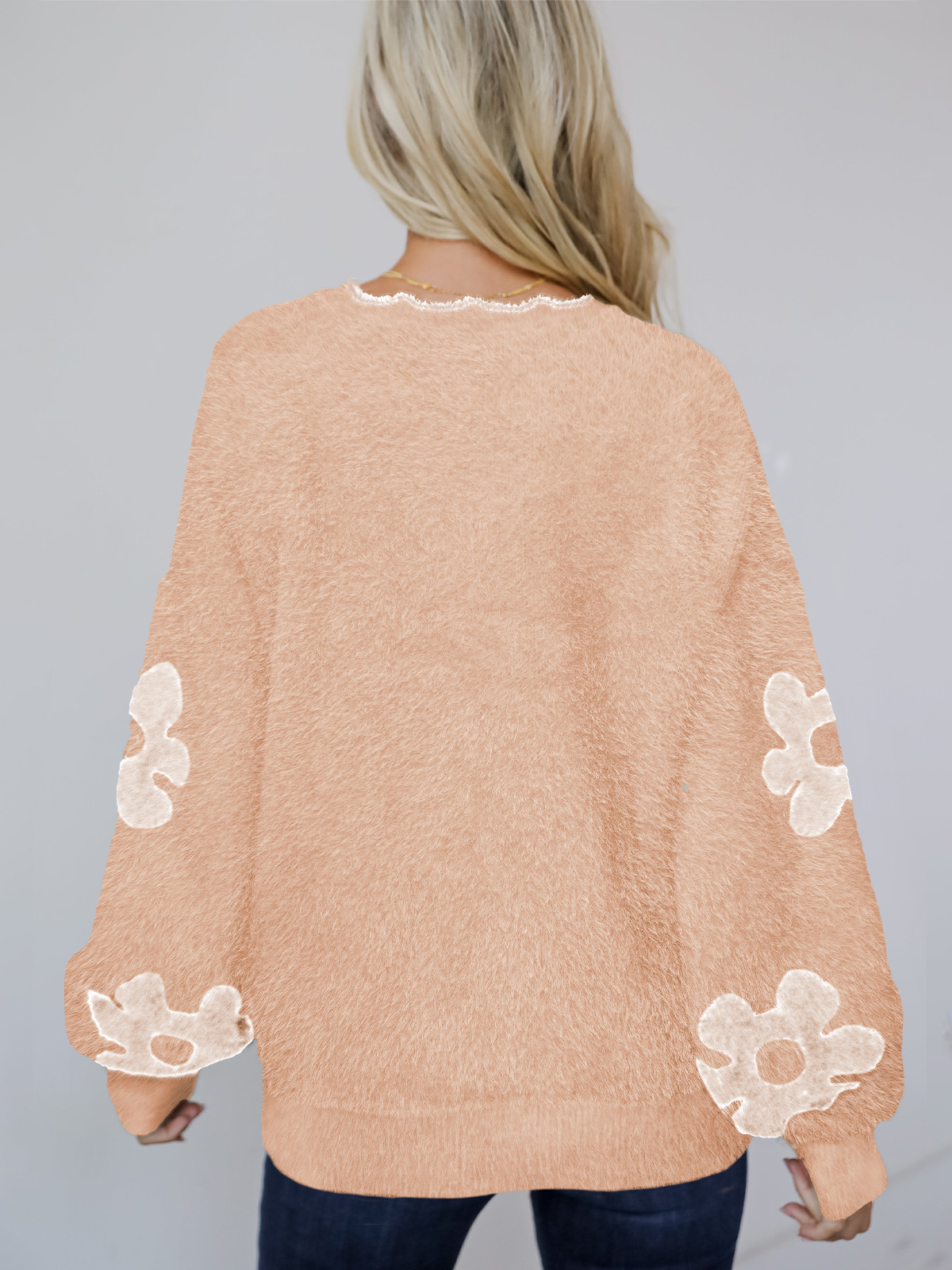 Women's Knit Pullover Jumper Top 252314