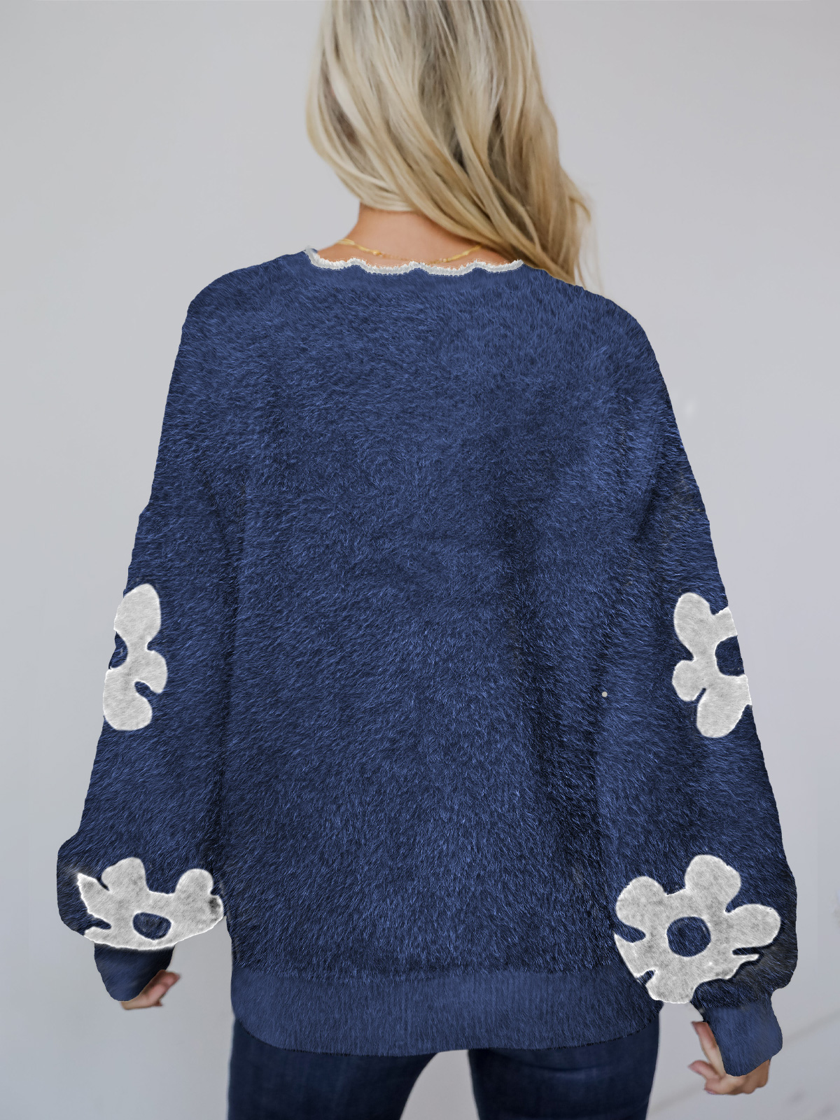 Women's Knit Pullover Jumper Top 252314