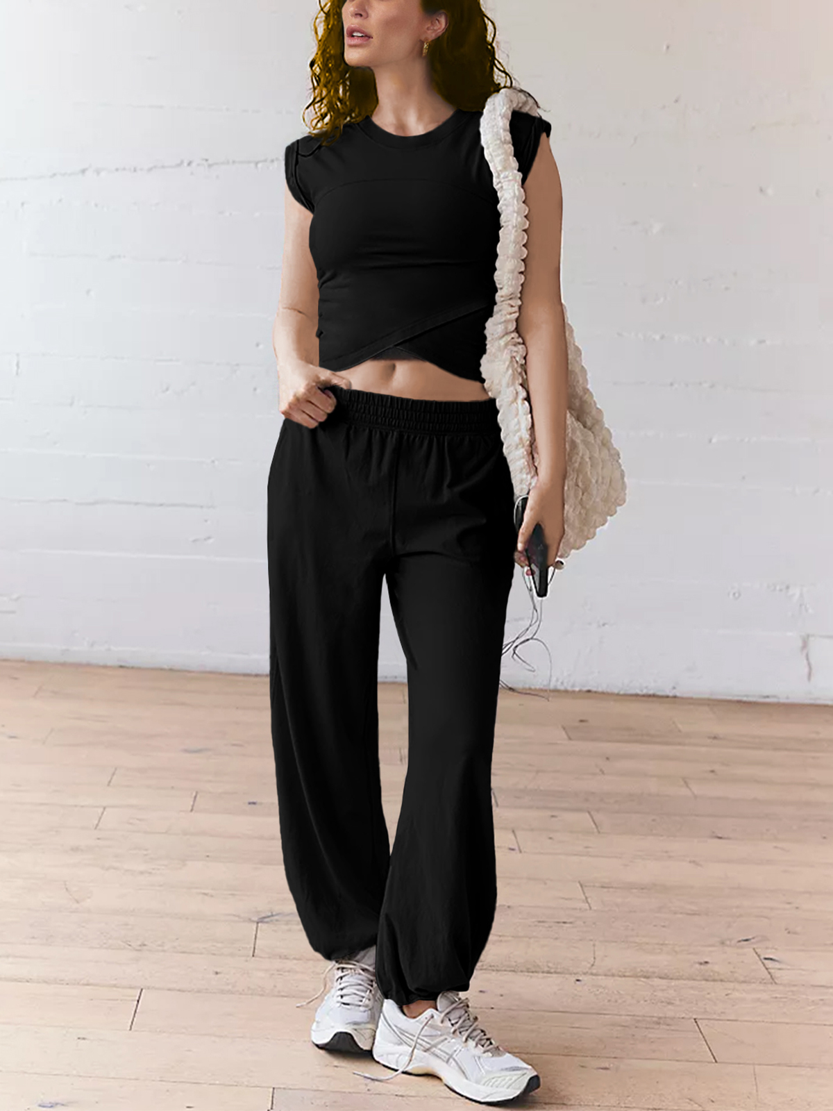 Women 2 Piece Outfit Set Longewear 25SS02