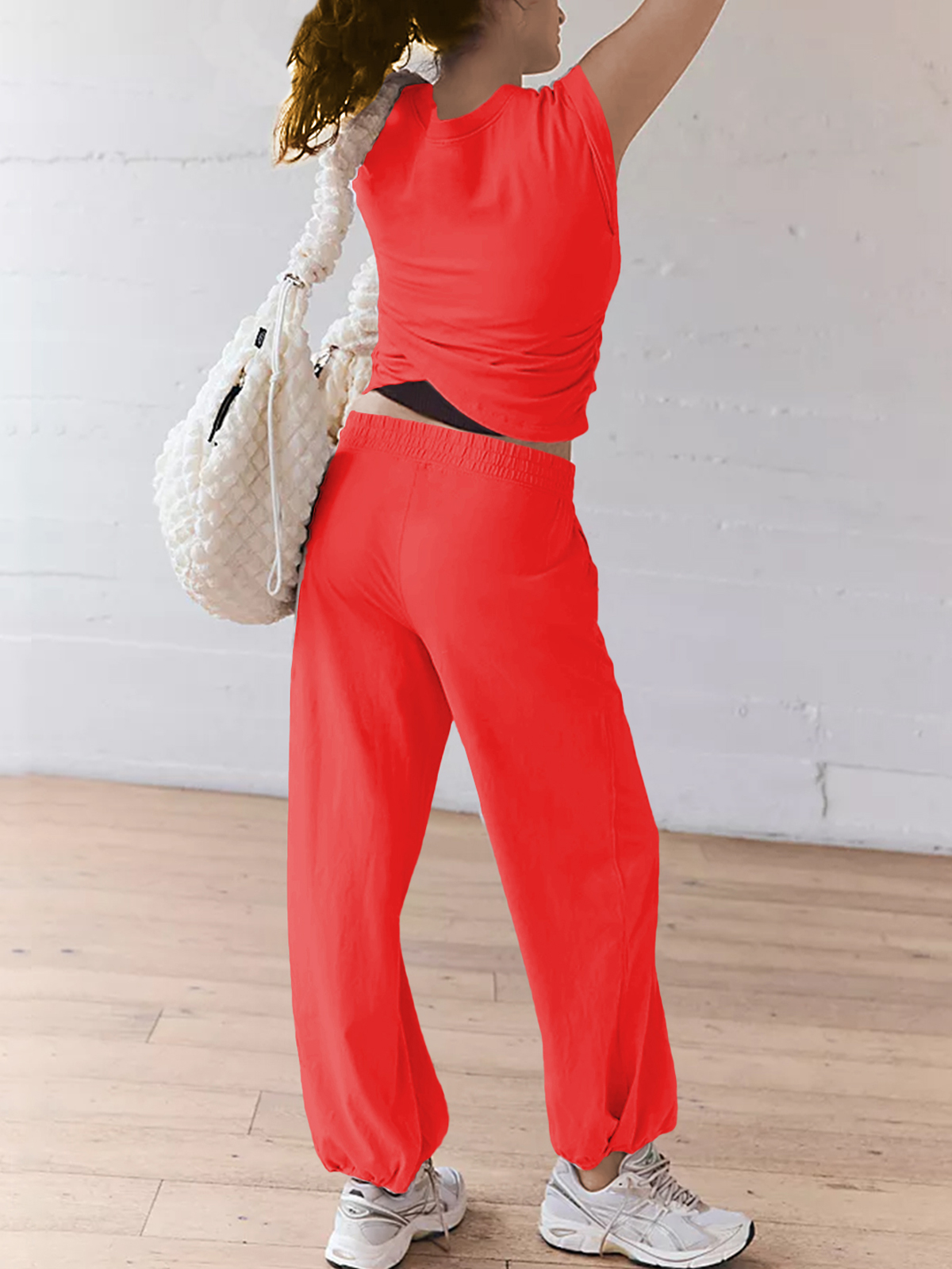 Women 2 Piece Outfit Set Longewear 25SS02