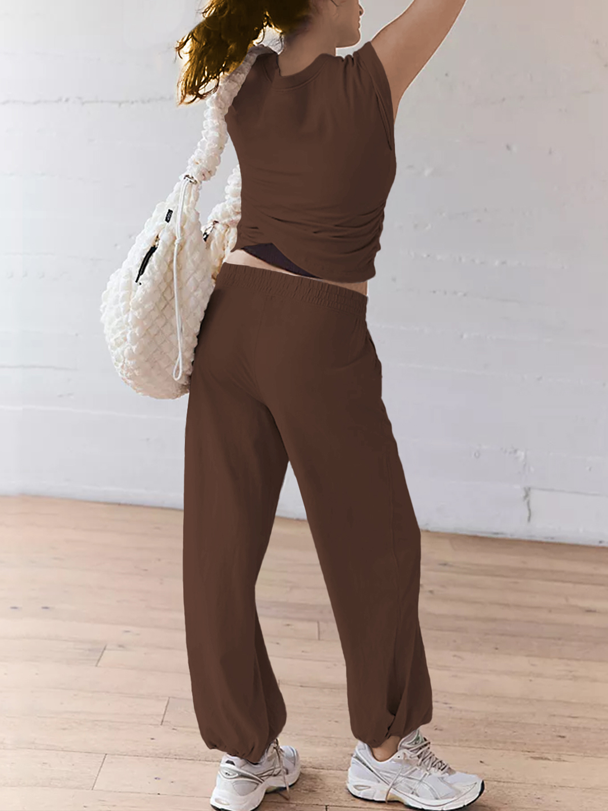 Women 2 Piece Outfit Set Longewear 25SS02