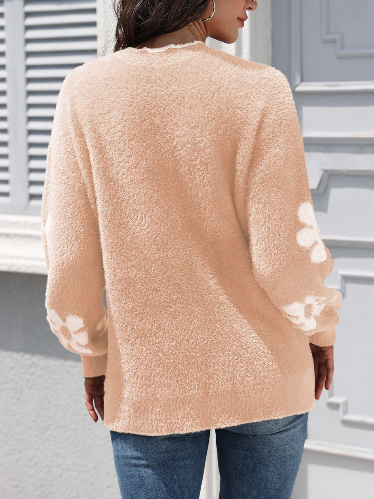 Women's Knit Pullover Jumper Top 252314