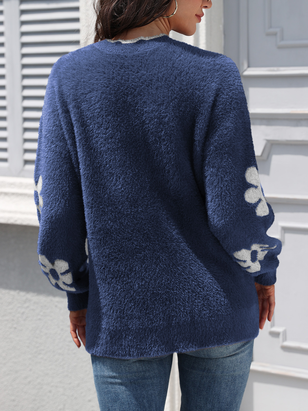 Women's Knit Pullover Jumper Top 252314