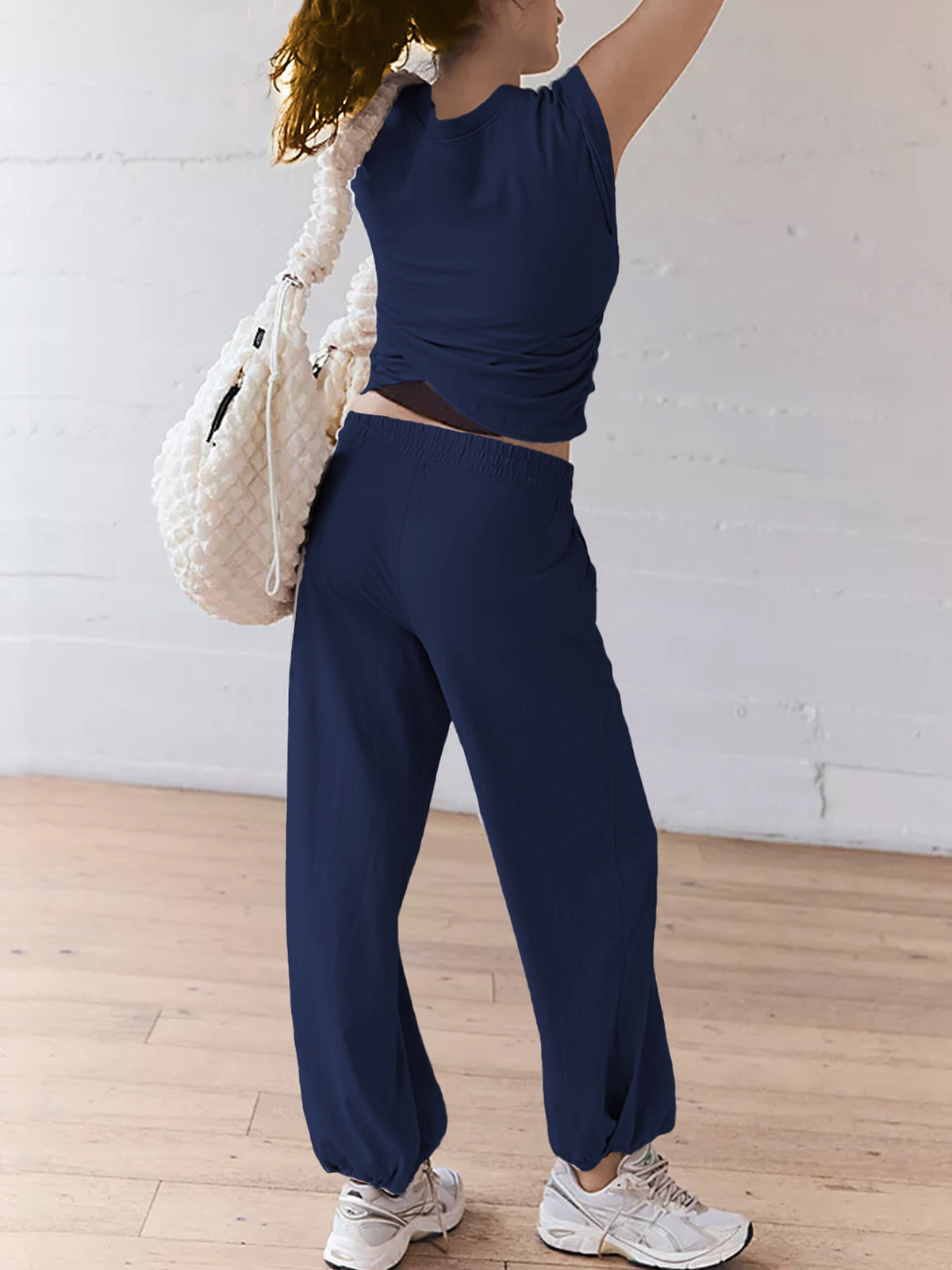 Women 2 Piece Outfit Set Longewear 25SS02