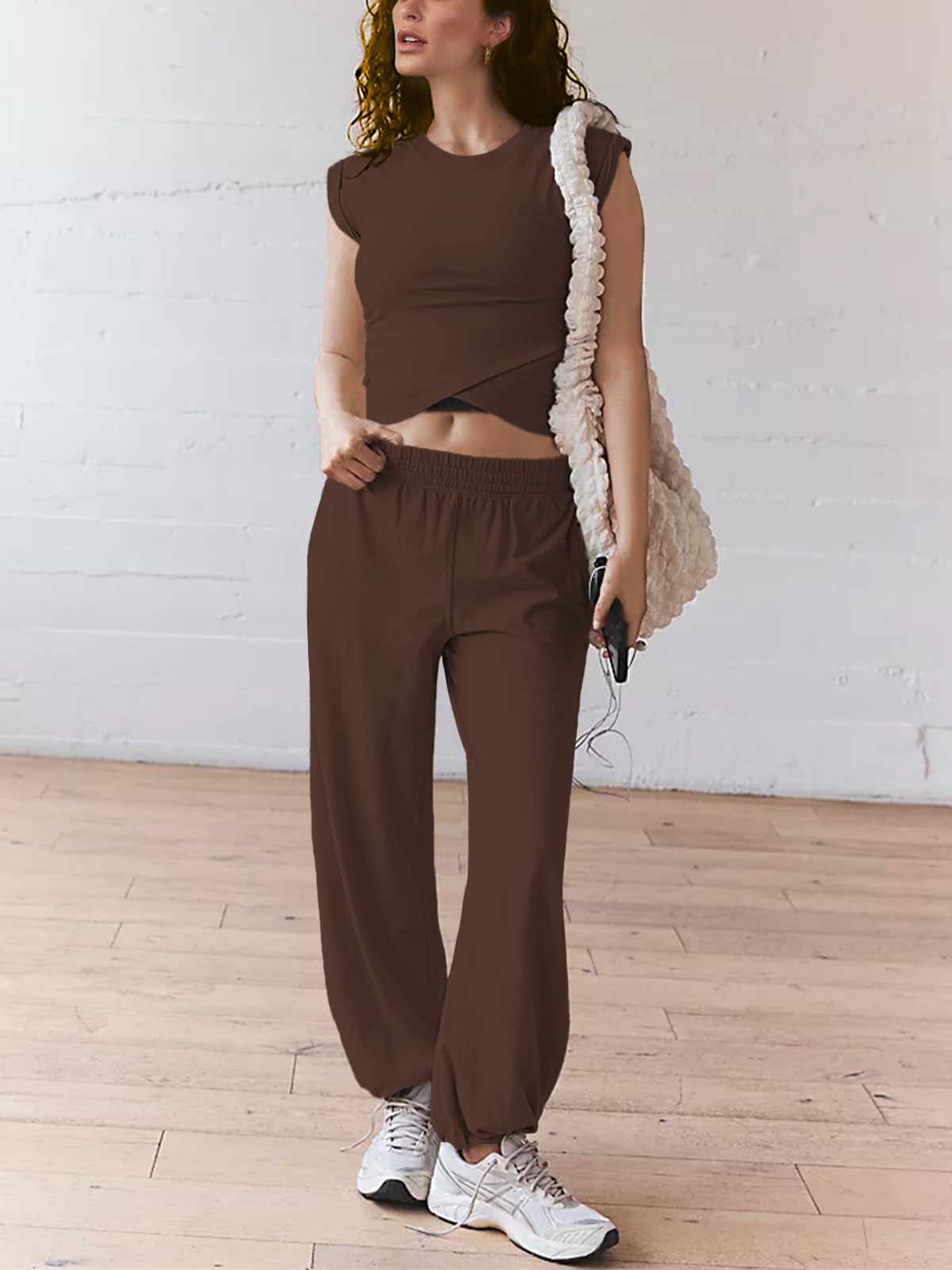 Women 2 Piece Outfit Set Longewear 25SS02