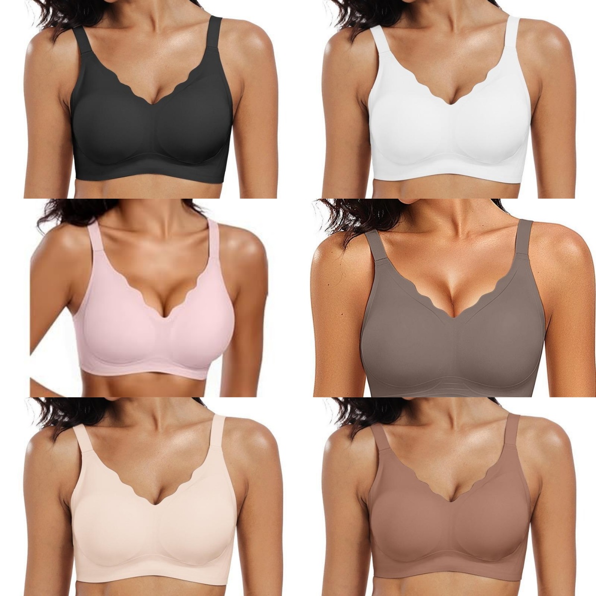 🎁Today's Special Offer🎁Seamless Scalloped Push-Up Bra
