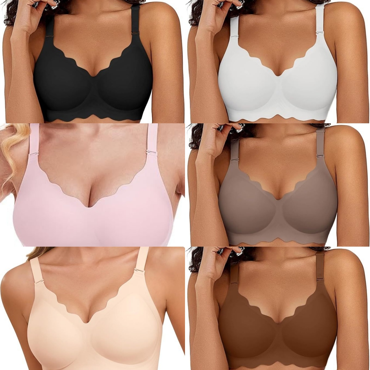 🎁Today's Special Offer🎁Seamless Scalloped Push-Up Bra