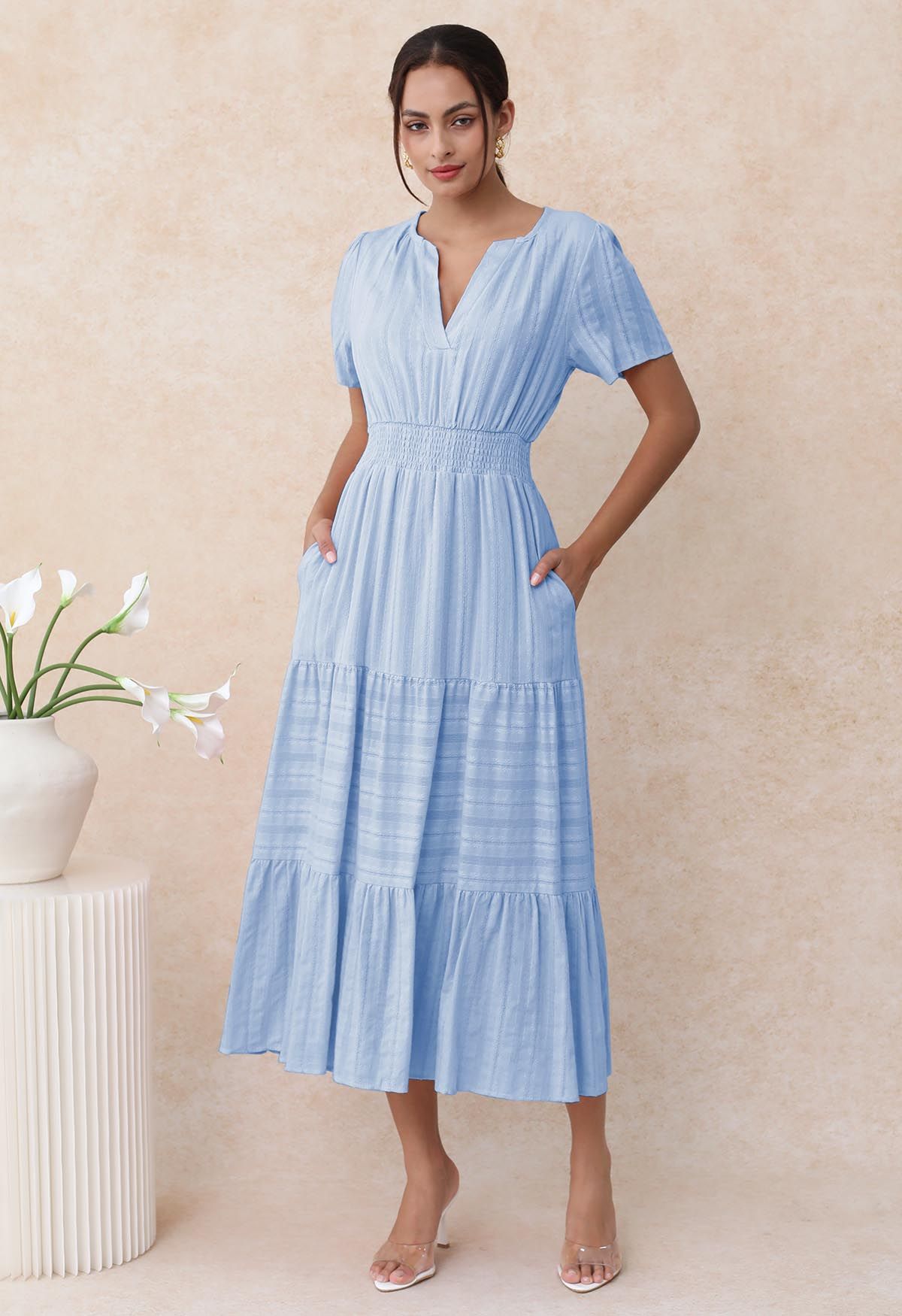 🚨𝐂𝐡𝐫𝐢𝐬𝐭𝐦𝐚𝐬 𝐢𝐧 𝐉𝐮𝐥𝐲 𝐒𝐚𝐥𝐞🔥Bohemian Style Maxi Skirt