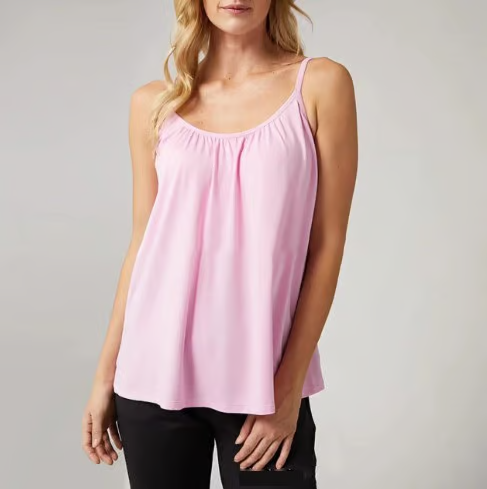 2025 New Arrival 49% OFF-Loose-fitting Tank Top With Built-in Bra
