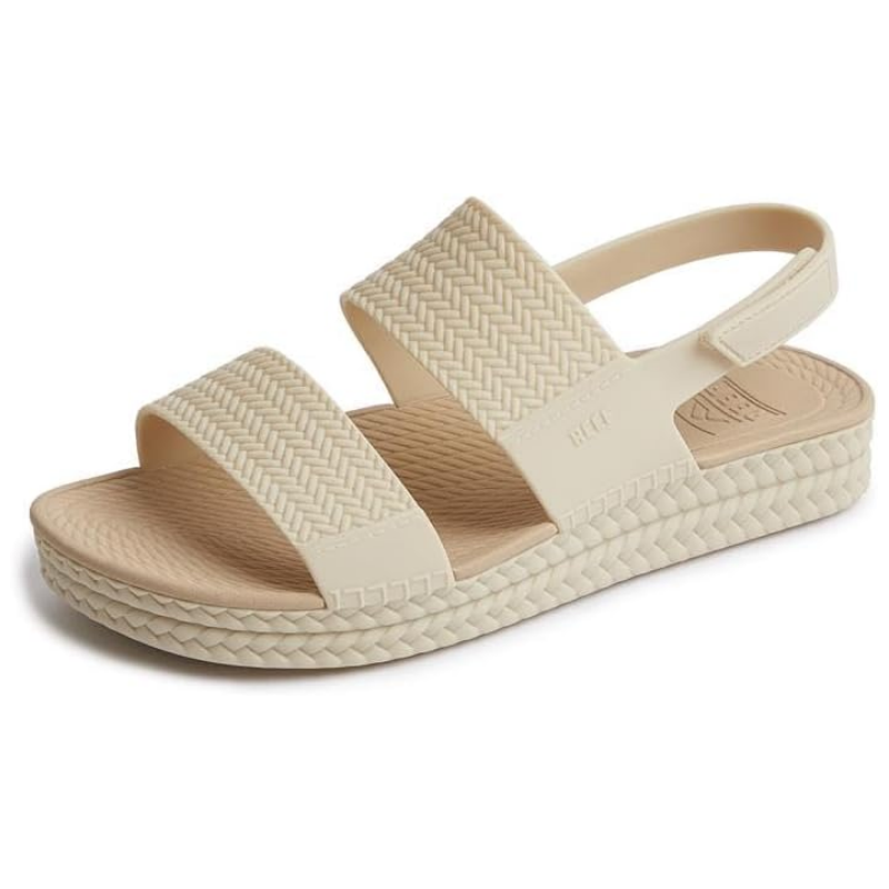 Women's Thick-Soled Waterproof Sandals With Adjustable Velcro Straps