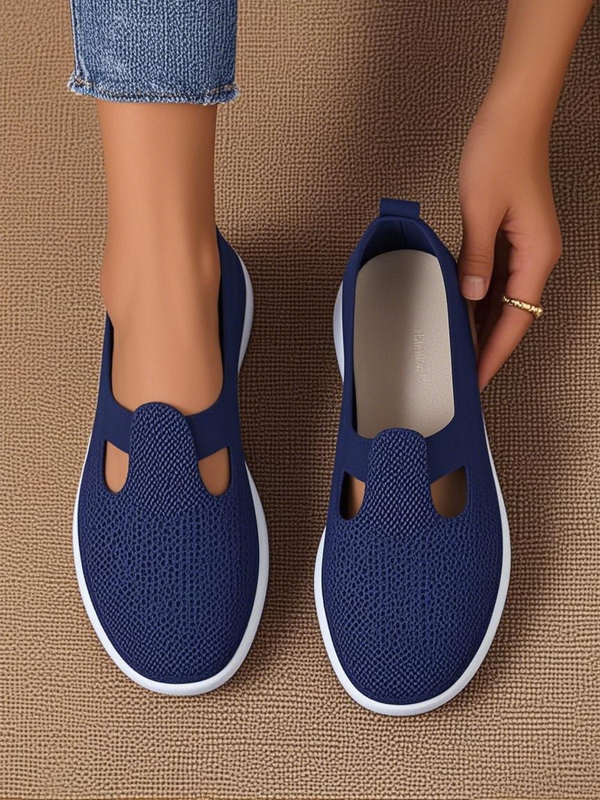 🔥Clearance Sale – Today Only!🔥Women's Solid Mesh Breathable Lightweight Sports Shoes