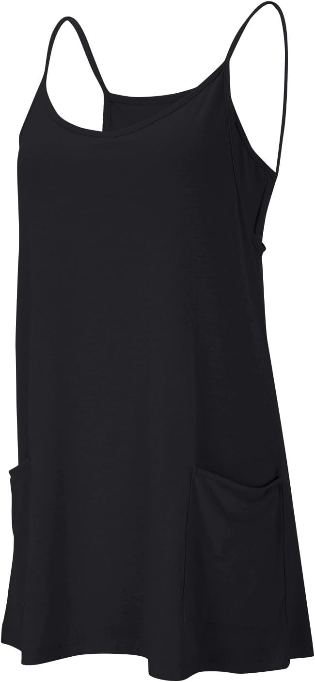 💥Factory Direct Sale💥Ladies' Mini Fitness Sling Dress with Built - in Shorts 👗