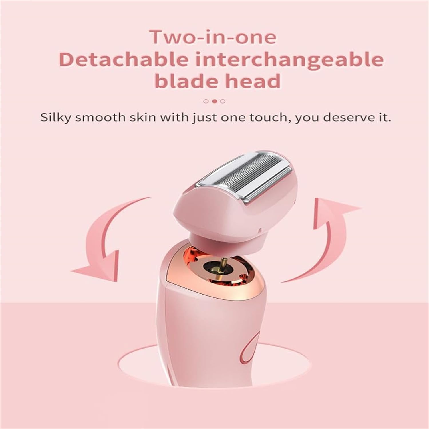 💥New Year's Sale 60% OFF💥2-in-1 Rechargeable Hair Removal Epilator 💇‍♀️