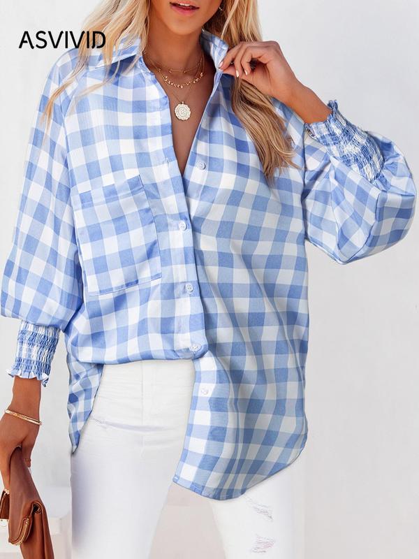 🔥Clearance Sale – Today Only!🔥Women's Striped Long Sleeve Button-Down Shirt