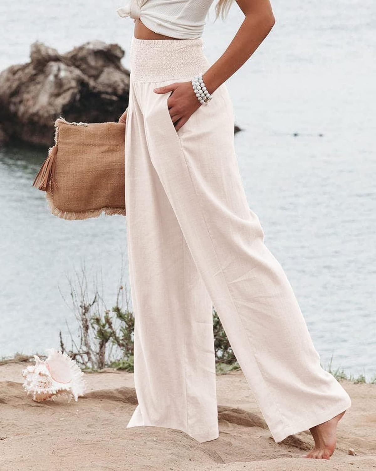 🚨Mother's Day Special🔥Women's High Waist Wide Leg Pants