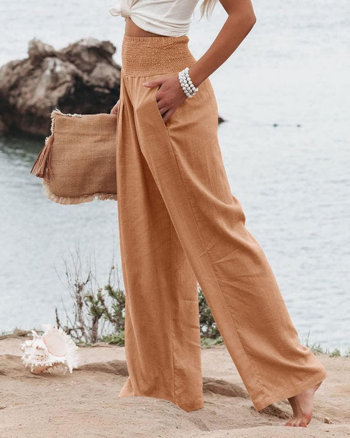 🚨Mother's Day Special🔥Women's High Waist Wide Leg Pants