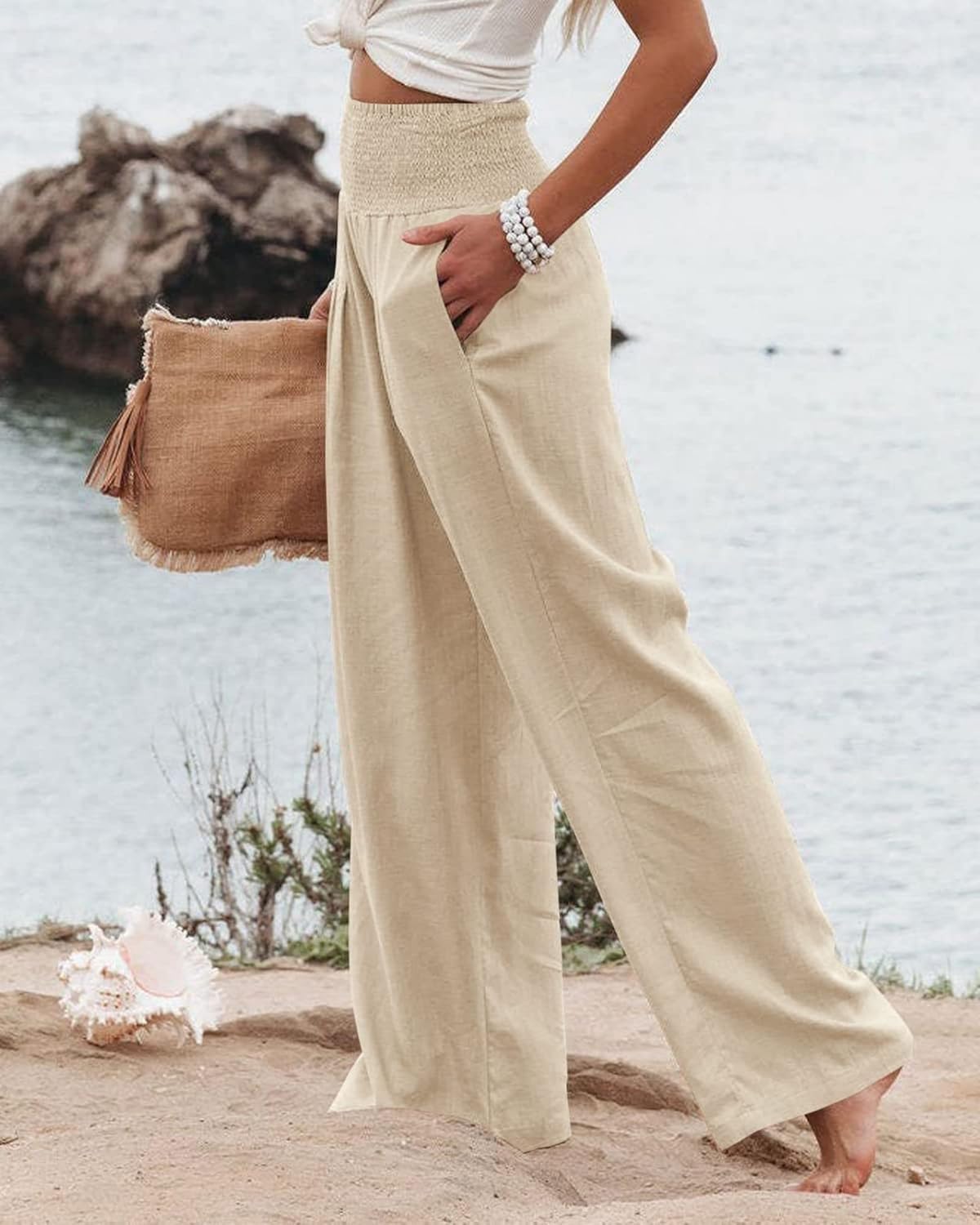 🚨Mother's Day Special🔥Women's High Waist Wide Leg Pants