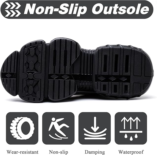 🎁Today's Special Offer🎁Unisex Non-Slip Steel Toe Sports Safety Shoes