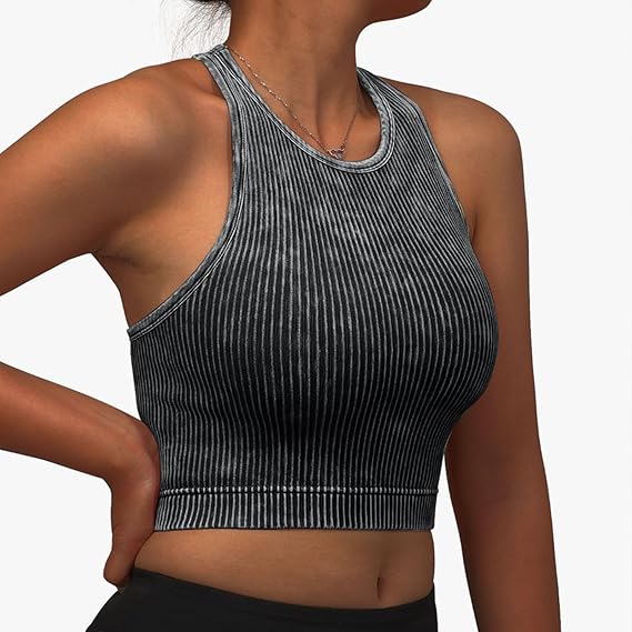 🎁Today's Special Offer🎁Women's Ultra Seamless Sports Tank Top Multicolor Collection Set