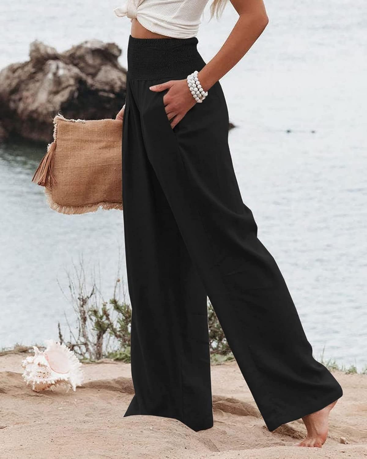 🚨Mother's Day Special🔥Women's High Waist Wide Leg Pants
