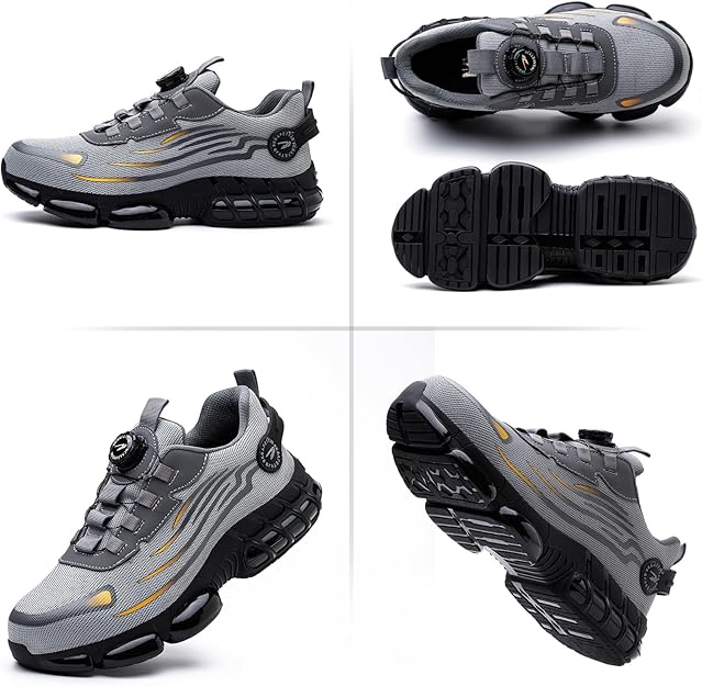 🎁Today's Special Offer🎁Unisex Non-Slip Steel Toe Sports Safety Shoes