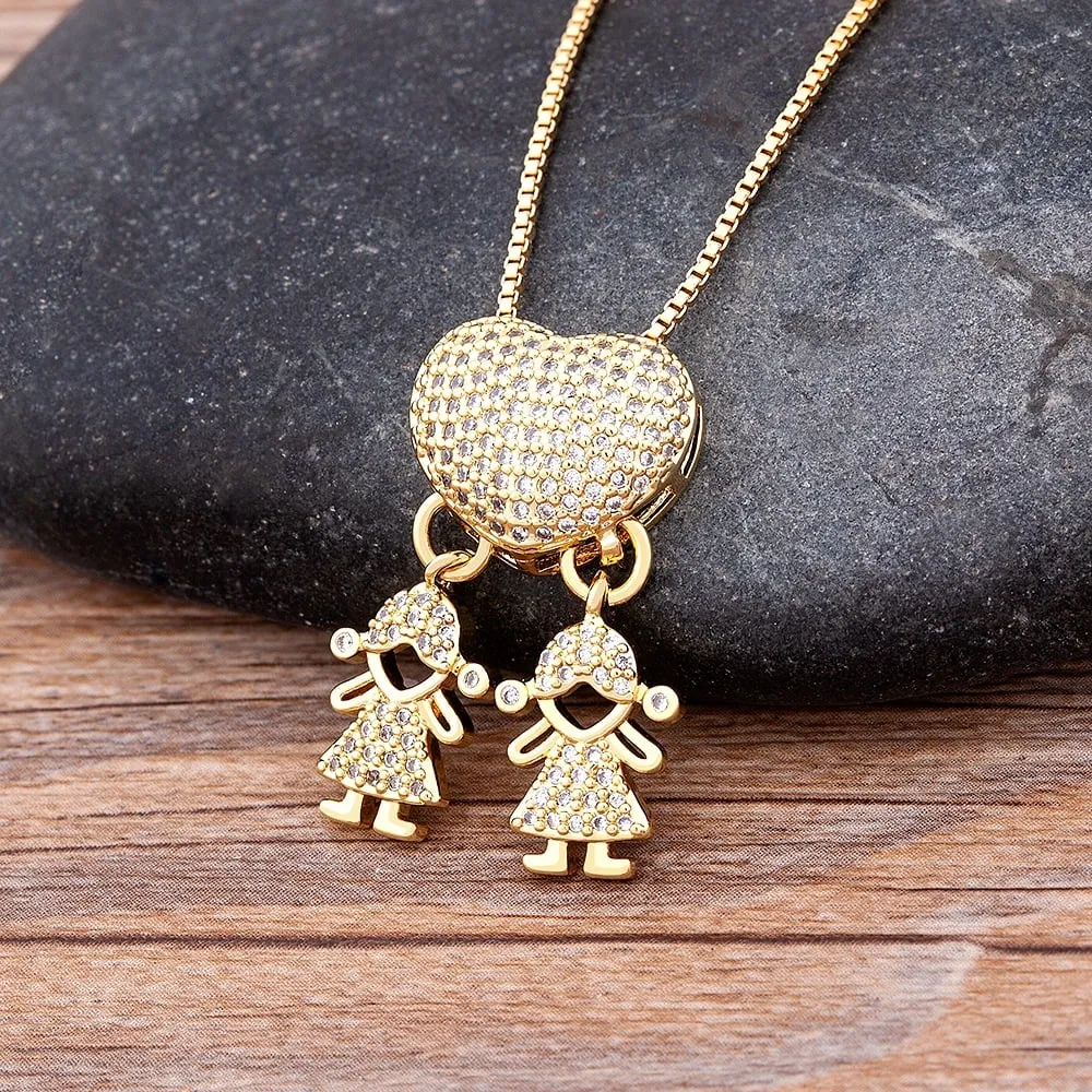 💖Love and My Kids. - Mother's Love Necklace🎁