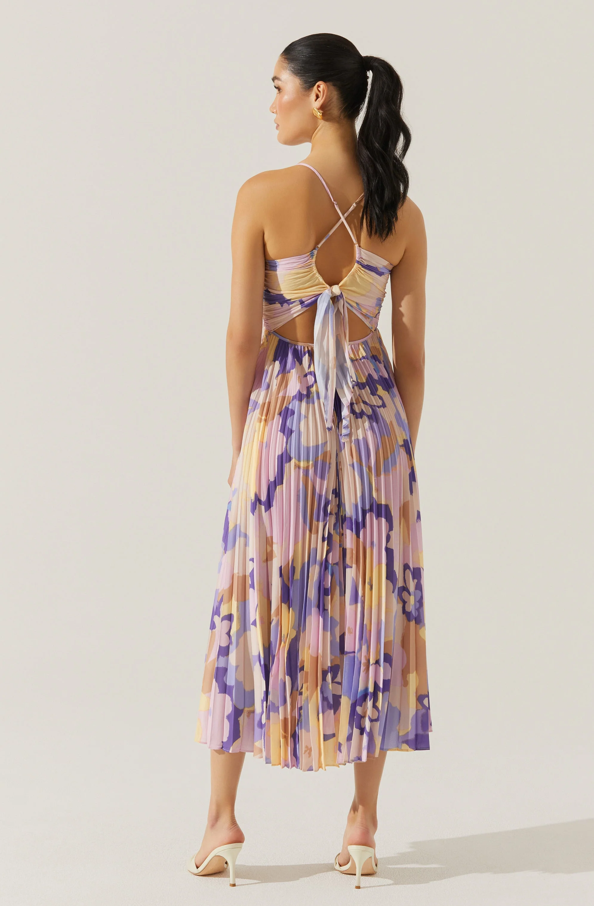 🎁Today's Special Offer🎁Printed Pleated Midi Skirt