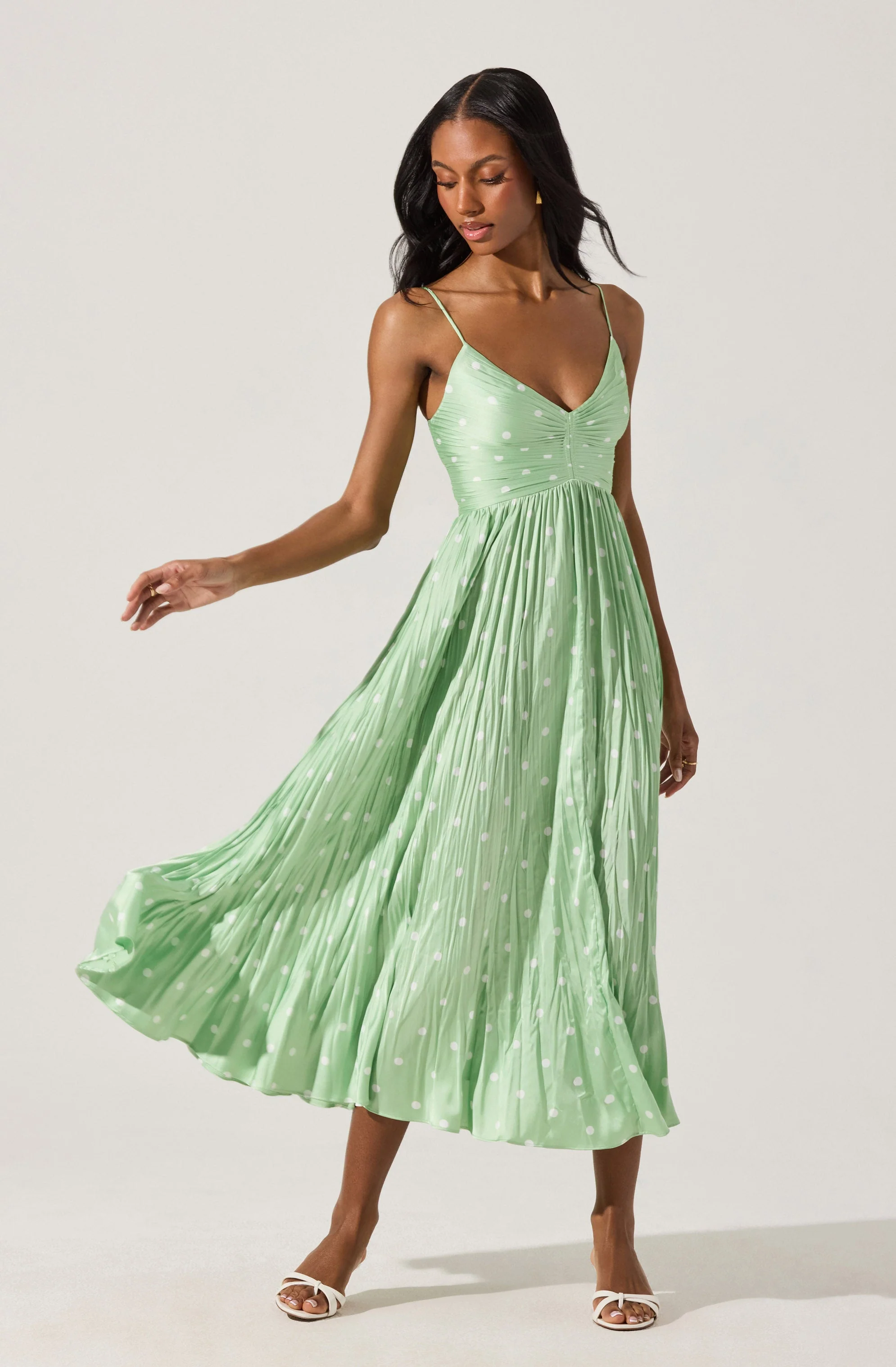 🎁Today's Special Offer🎁Printed Pleated Midi Skirt