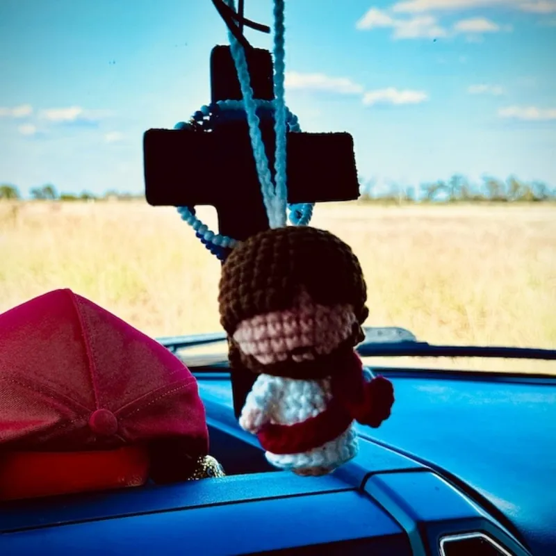 ✨Crochet Mini Jesus Keychain&Hanging🌟